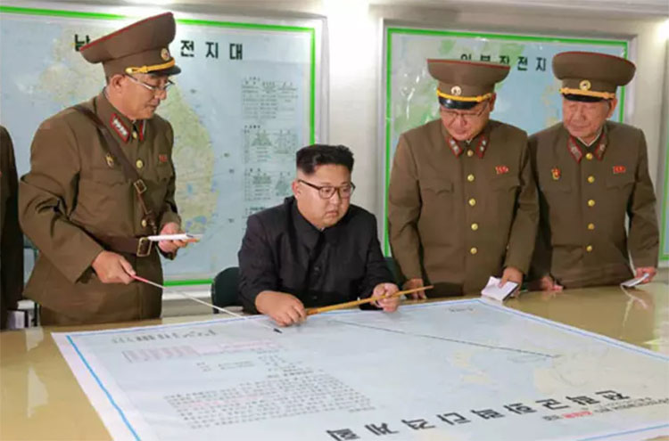 북한 전략군 화력타격계획 북한 6차 핵실험 대규모 지진파 관측! 문 대통령 강경대응 방침