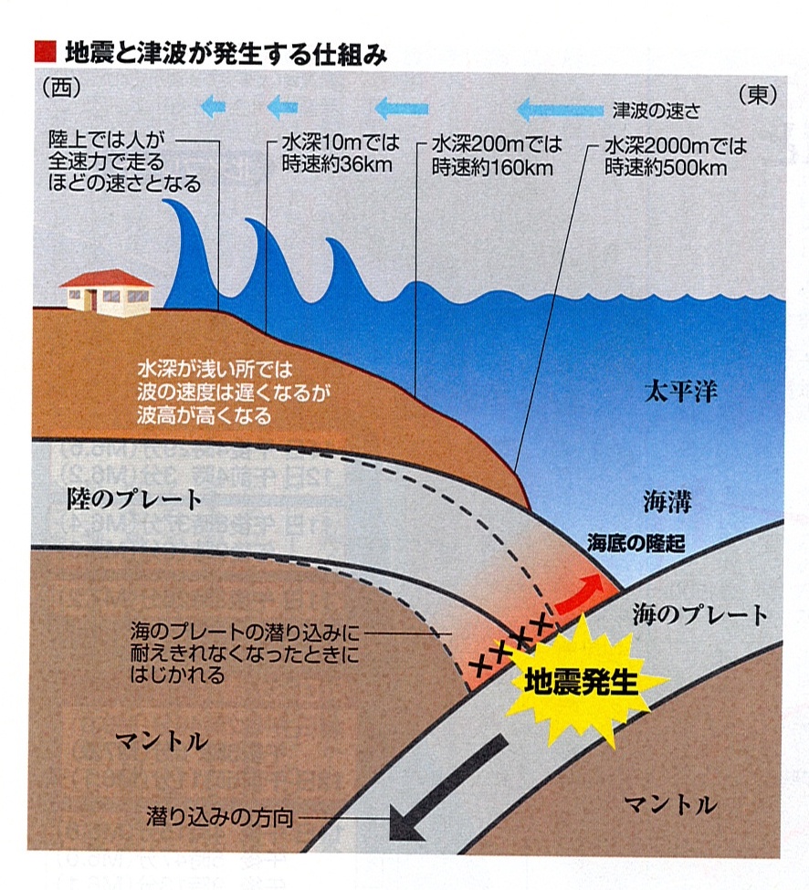 지진과 츠나미 발생원리 일본 대지진의 전조? 치바현 해저에서 슬로우슬립 관측